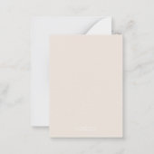 スイートマカロンキッズクラスルームのバレンタイン ノートカード (裏面)