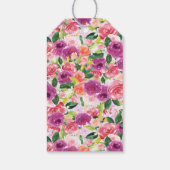 スイートママとベビーラムフローラベビーシャワーラベル ギフトタグ (裏面)