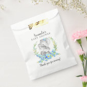 スイートママ&ベビーエレファントシャワーバッグ フェイバーバッグ (封をした状態)