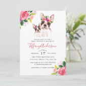 スイートママ&ベビーボストンフローラベビーシャワー 招待状 (スタンド正面)