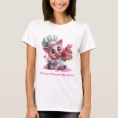 スイートマム豚シェフ 女性用Tシャツ Tシャツ (正面)
