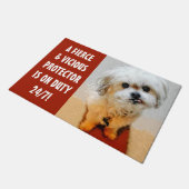 スイートマルシマルーン様式 ドアマット (アングル)