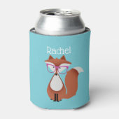 スイートマンガレッドキツネ パーソナライズされた 缶クーラー (缶正面)