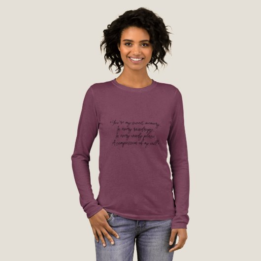 スイートメモリーシャツ トライブレンドTシャツ (正面全体)