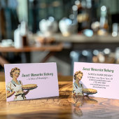 スイートメモリーズベーカリーノスタルジアヴィンテージレトロ 名刺