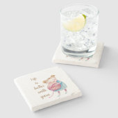 スイートヤーンラバーアクリル ストーンコースター (横)