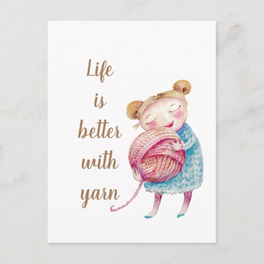 スイートヤーンラバー ポストカード (正面)