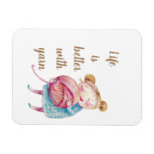 スイートヤーンラバー マグネット (横)