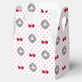 スイートライクさくらんぼレトロヴィンテージパターン フェイバーボックス (オープン)