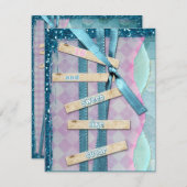 スイートライクシュガースイート16パーティの招待状 招待状 (正面/裏面)