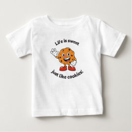 "スイートライフクッキー倶楽部" ベビーTシャツ