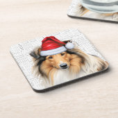 スイートラフなコリードウフワードアートホリデイ コースター (左側)