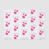 スイートラブピンクハート 薄葉紙 (正面)