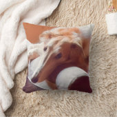 スイートラブボルゾイピロー クッション (ブランケット)