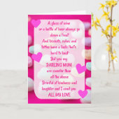 スイートラブリーポエムムセンチメンタル誕生日カード カード (黄色い花)