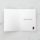 スイートラブリーポームマザーセンチメンタル誕生日 カード (内部)