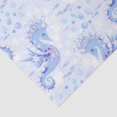 スイートラベンダーブルーシーホース航海の海 薄葉紙 (詳細)