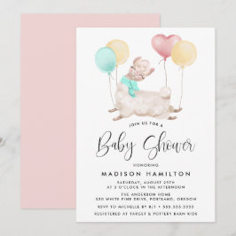 スイートラマ赤ちゃんシャワー 招待状