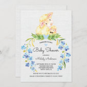 スイートラムボーイズベビーシャワー招待状 招待状 (正面/裏面)