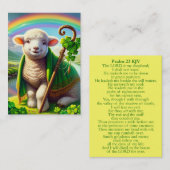 スイートラム Psalm 23 KJV カード (正面/裏面)