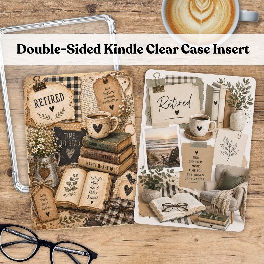 スイートリタイアメント Kindle両面差し込みカード 招待状