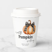 スイートリトルカボキンオレンジブラックボウガール 紙コップ (正面)