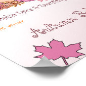 スイートリトルカボキングガールスパイス&ニースピンク秋 ポスター (角)