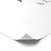 スイートリトルカボチャ秋ベビーシャワーウェルカム ポスター (角)