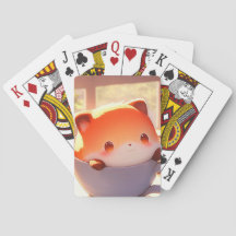 スイートリトルキツネインアティーカップ