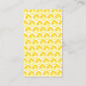 スイートリトルハニービーベビーおむつラッフルチケット エンクロージャーカード (裏面)