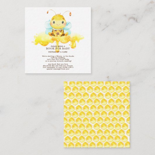 スイートリトルハニービーベビー エンクロージャーカード (正面/裏面)