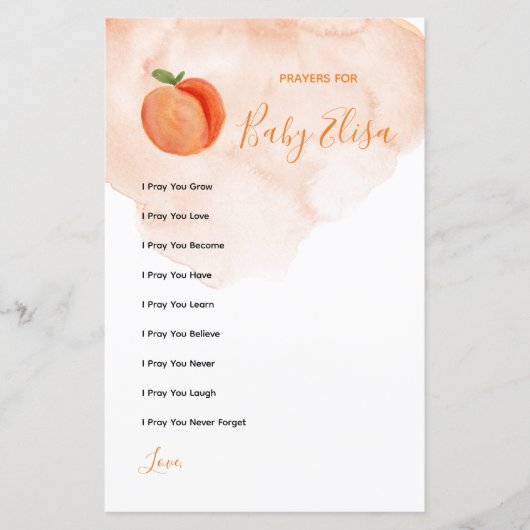 スイートリトルピーチ祈りの言葉ズベビーゲーム (正面)