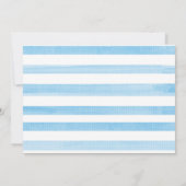 スイートリトルピーナッツボーイエレファントベビーシャワー 招待状 (裏面)