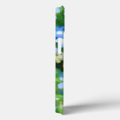 スイートリトルブルーフラワーガーデンアートフォンケース Case-Mate iPhoneケース (裏面 / 右)