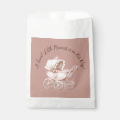 スイートリトルプリンセスベビーシャワー フェイバーバッグ (正面)