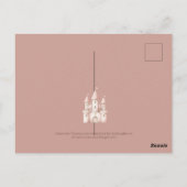 スイートリトルプリンセスベビーシャワー ポストカード (裏面)