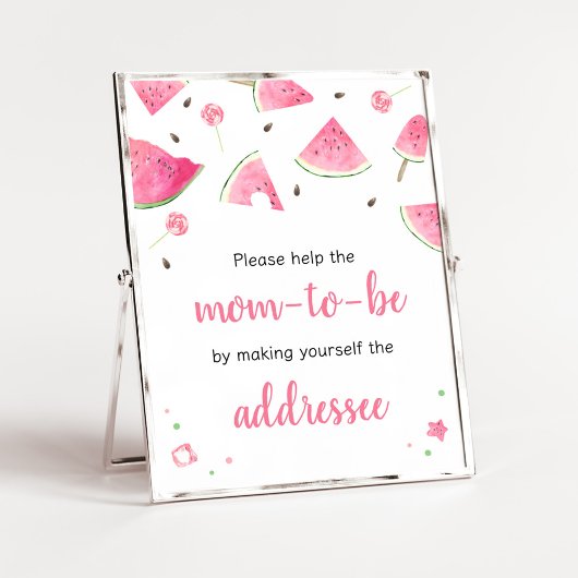 スイートリトルベビースイカ封筒ステーション ポスター