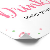 スイートリトルベビースイカ赤ちゃんシャワードリンク ポスター (角)