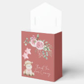 スイートリトルラム赤面ピンクフラワーズグリーン フェイバーボックス (オープン)