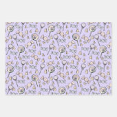 スイートリトルワンキャンディテーマベビー誕生日 ラッピングペーパーシート (正面3)