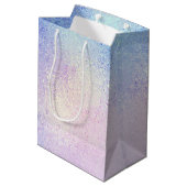 スイートレインボーグリティバースデーパーティー ミディアムペーパーバッグ (裏面アングル)