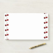 スイートレッドさくらんぼ付箋 ポストイット (デスク)