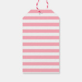 スイートレモンピンクガールズバースデーパーティー ギフトタグ (裏面)