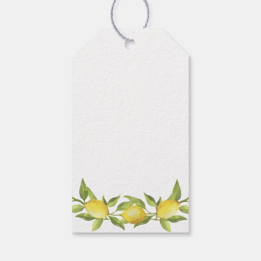 スイートレモン＆グリーンギフトお礼タグ ギフトタグ (裏面)