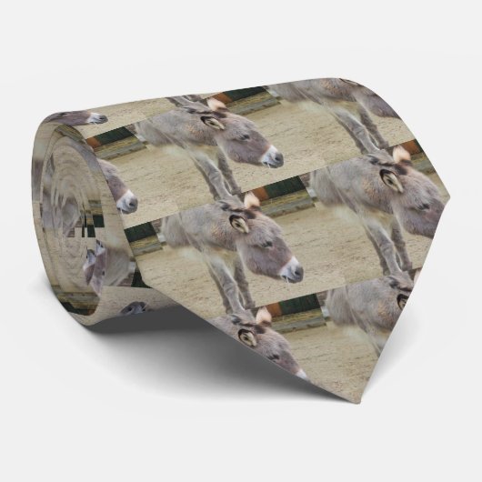 スイートロバ、動物灰色、馬家族 ネクタイ (ロール)