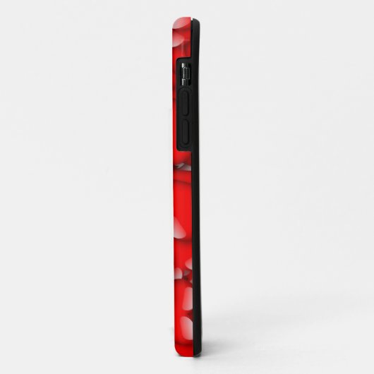 スイートロマンチックバレンタインラブハートレッド Case-Mate iPhoneケース (裏面/左)