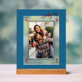 スイートロマンチックレトロバレンタインデー アクリルサイン