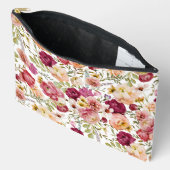 スイートワイルドフラワーコスメティックバッグ アクセサリーポーチ (見開き)
