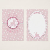 スイートワンガールギフトラベル (正面&裏面)