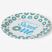 スイートワンドーナツ第1誕生日 ペーパープレート (アングル)